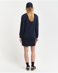 Gant - Shield Crew Neck Sweat Dress