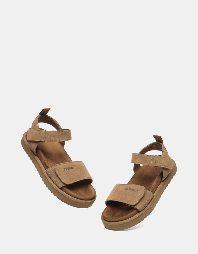 EVERAU - EverAU Ugg Carla Cow Suede Upper Sandals