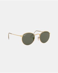 Ray-Ban - Round Metal Polarised RB3447