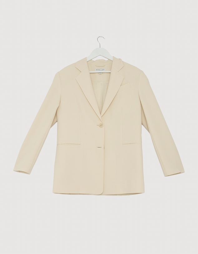 Revibe - Repaired Shona Joy Irena Oversized Tailored Blazer - AU 10