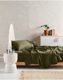 Linen House - Augusta 500TC Cotton Sateen Sheet Set