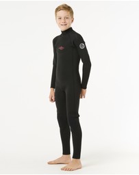 Rip Curl - Kids Dawn Patrol 4/3 Back Zip Steamer