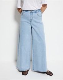 Commonry - Elasticated Wide Leg Jean