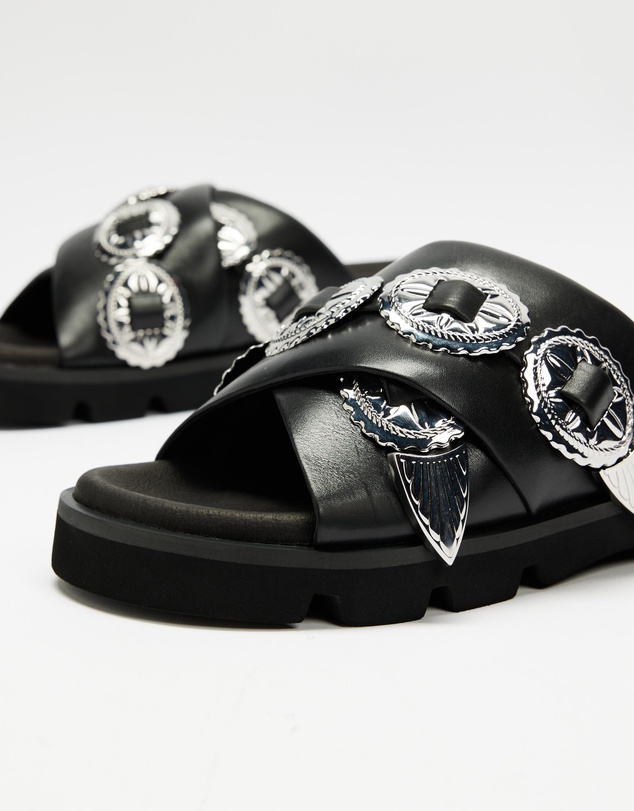 Sol Sana - Concho Footbed Sandals