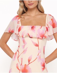 Petal & Pup - Kamie Maxi Dress - Pink Floral