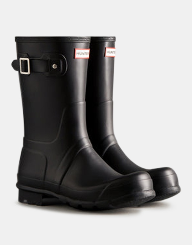 Hunter - Men's Original Short Boot Black