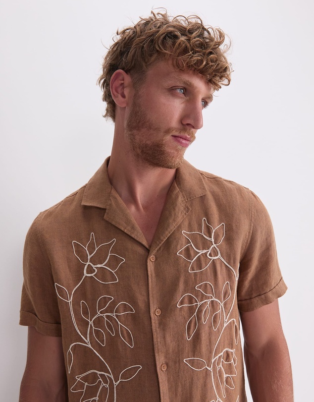Sportscraft - Jarvis Embroidery Shirt
