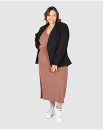 Love Your Wardrobe - Inez Rib Knit Dress