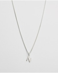 Kirstin Ash - N Outline Initial Necklace
