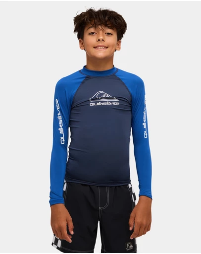 Quiksilver - Boys 8 to 16 On Tour Long Sleeve Id Rashguard