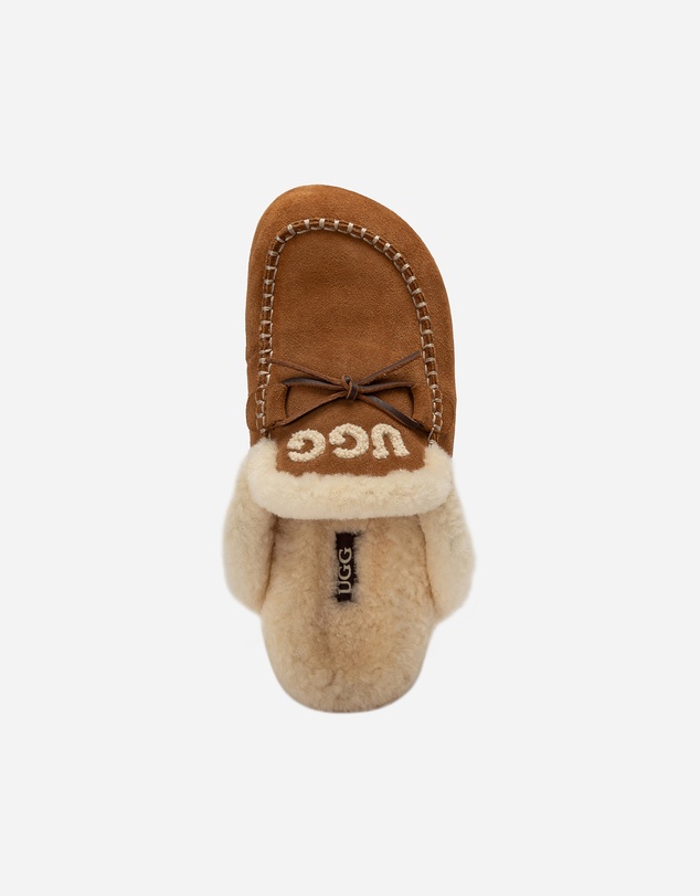 Ozwear Connection Uggs - Ugg Letitia Knit Logo Slipper