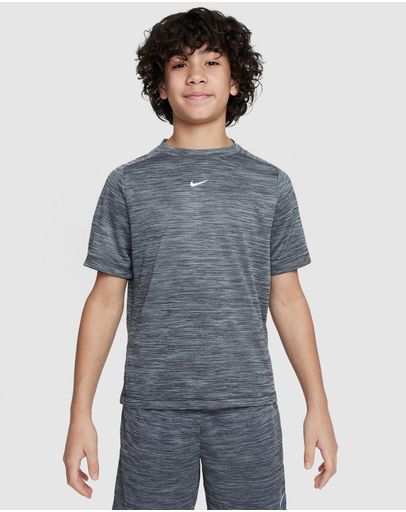Black & Lt Smoke Grey & White