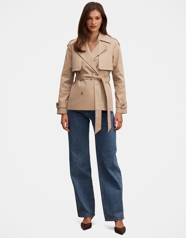 Forever New - Teagan Short Trench Coat