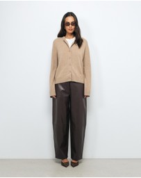 AERE - Isla Merino Wool Relaxed Cardigan