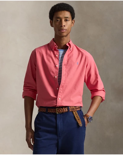 Polo Ralph Lauren - Custom Fit Garment-Dyed Oxford Shirt