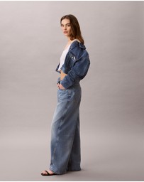Calvin Klein Jeans - Twisted Seam Low Rise Baggy Jeans