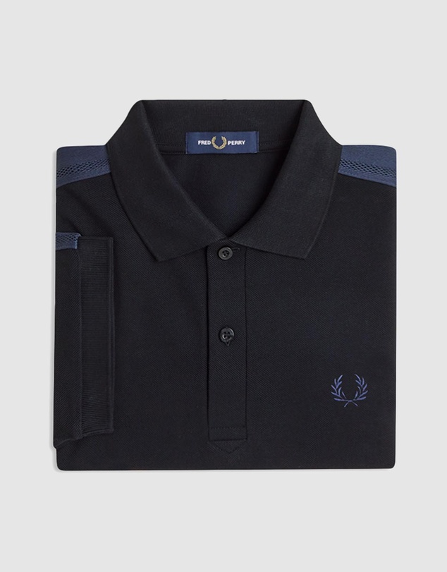 Fred Perry - Mesh Taped Polo Shirt