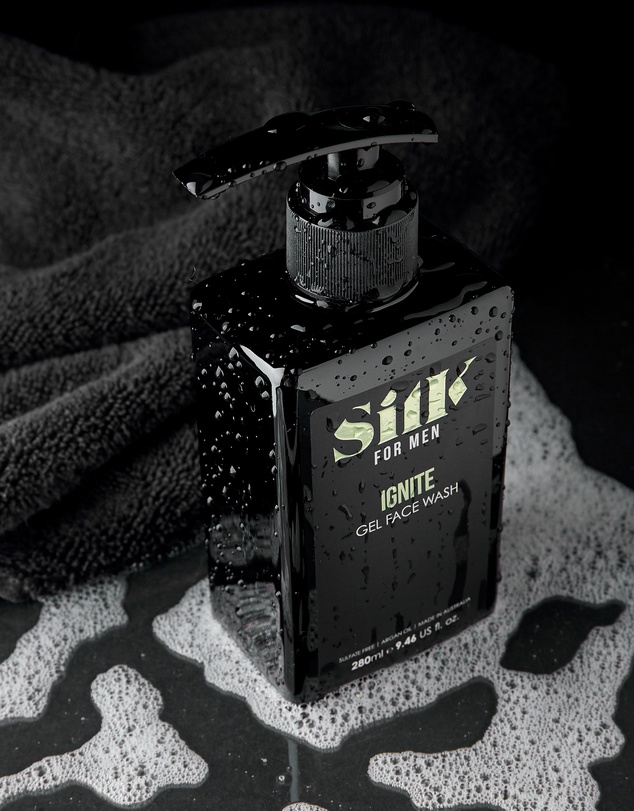 Silk Oil of Morocco - Silk for Men IGNITE Gel Face Wash