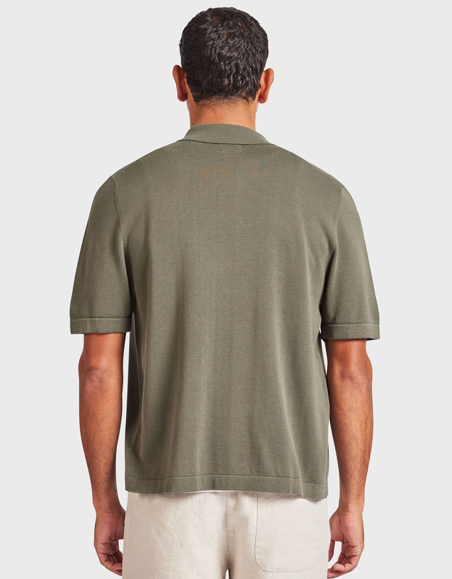 Academy Brand - Joey Stripe Knit Polo