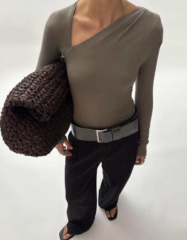 Minima Esenciales - Sienna Draped Bodysuit