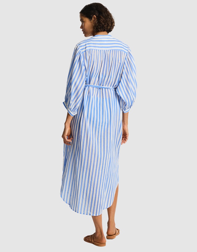 Sea Level Australia - Vacay Boho Long Shirt Dress