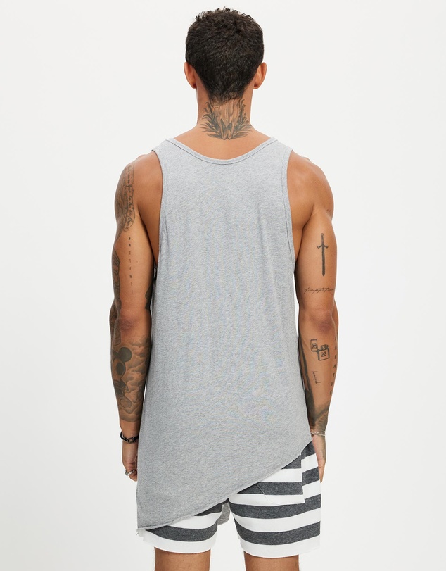 Surrounded By Ghosts - The Hexaferrum Assymetrical Cotton Singlet