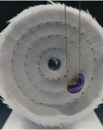 PDPAOLA - Amethyst Aura Necklace