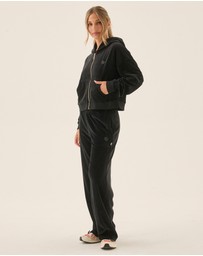 Araminta James - AJ Velour Hoodie