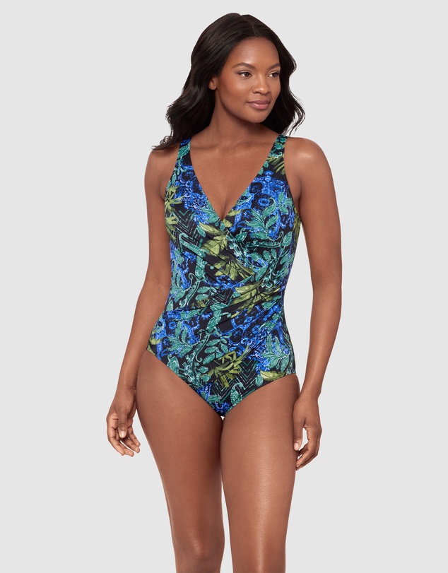 Miraclesuit Swimwear  - Gasparilla DD+ Cup Oceanus Underwire Shaping Swimsuit