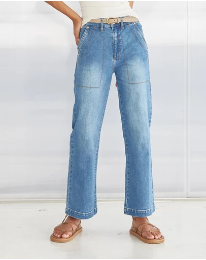 DRICOPER DENIM - Cody Kick Flare Rodeo Trousers