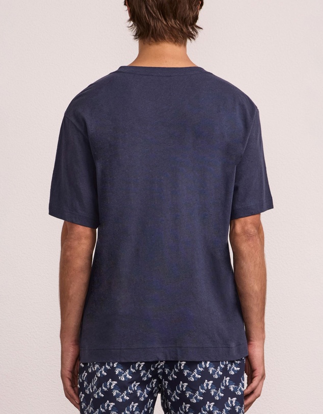 Frescobol Carioca - Dinis Linen Blend T-Shirt