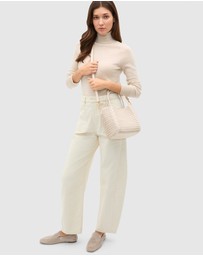 Seed Heritage - Woven Mini Crossbody Bag