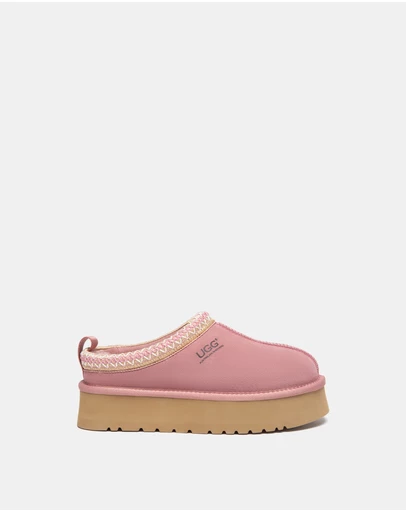 EVERAU - Australian Shepherd Ugg Tay Platform Cow Suede Upper House Shoes