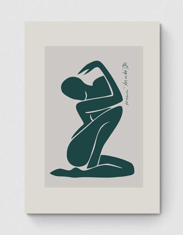 Inka Arthouse - Green Nudes Set of 3 Matisse Art Prints
