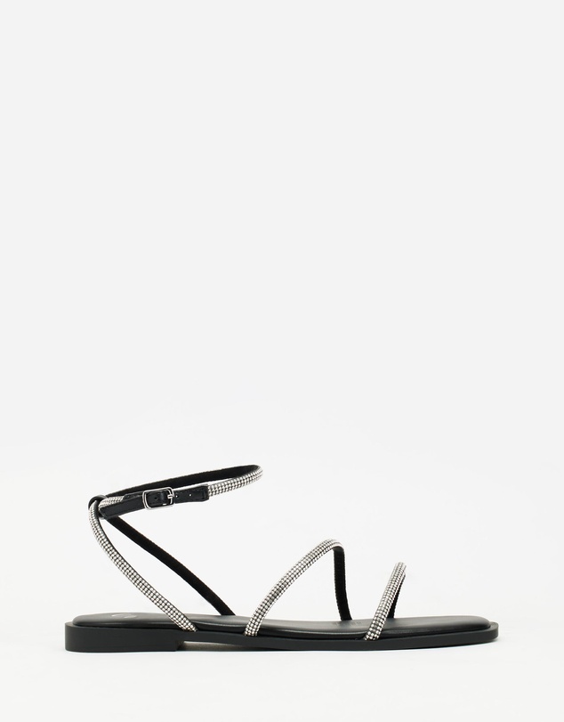 SPURR - Diamond Ankle Strap Sandals - ONLINE EXCLUSIVE
