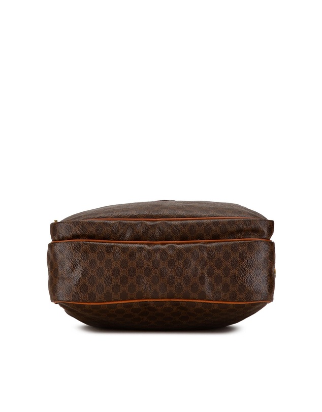 Pre-Loved by Azura Reborn - Pre-Loved celine Stylish Patterned Leather Shoulder Bag with Adjustable Strap and Handles