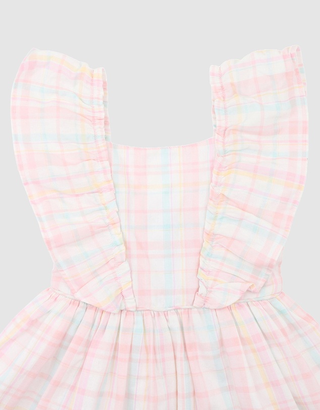 Bebe by Minihaha - Madelyn Check Dress - Kids