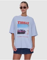 Thrills - Full Throttle Oversized Tee