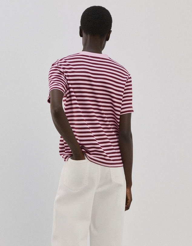M.N.G - Striped Short-Sleeved T-Shirt