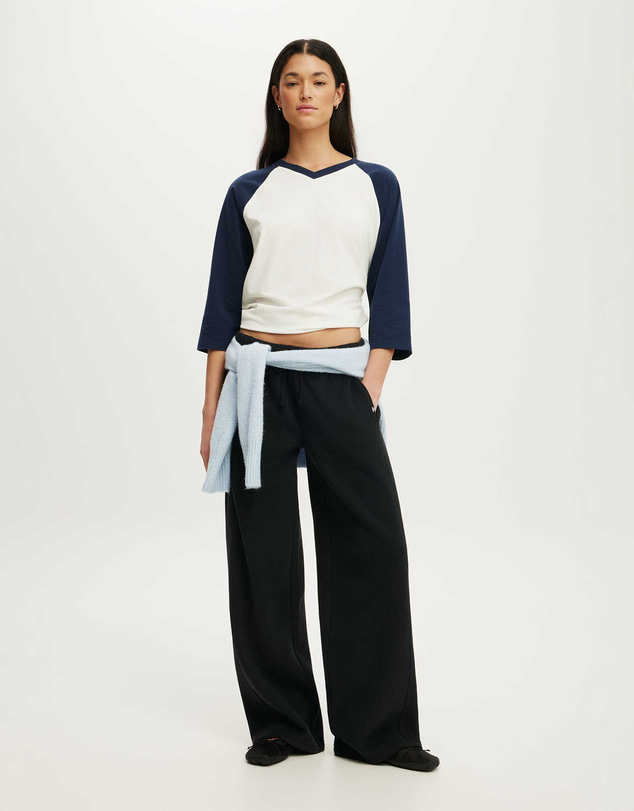 Cotton On Body Active - Plush Relaxed Straight Sweatpant