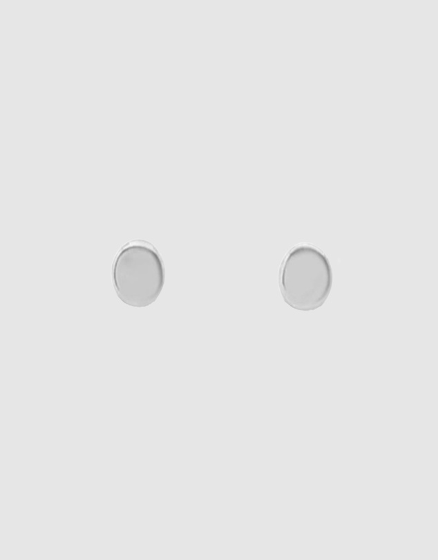 Ichu - Tiny Silver Dot Studs