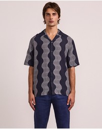 Frescobol Carioca - Roberto Linen SS Shirt