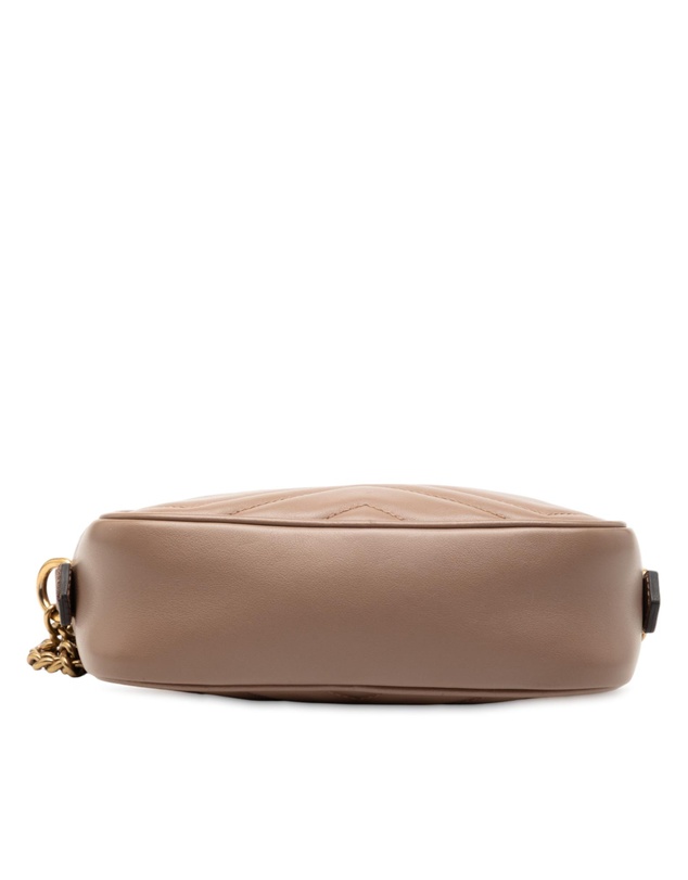 Gucci - Pre-Loved Mini GG Marmont Matelasse Leather Crossbody