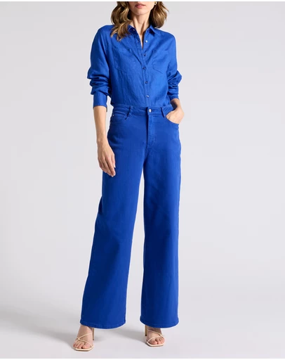 David Lawrence - Jonah Wide Leg Jeans