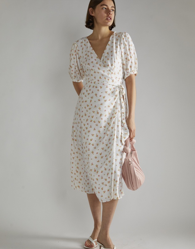 Glamorous - Wrap Midi Dress