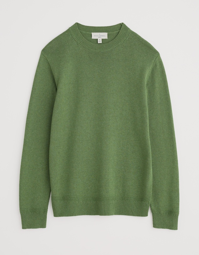 Seasalt - Seasalt Cornwall Green Moorstone Jumper