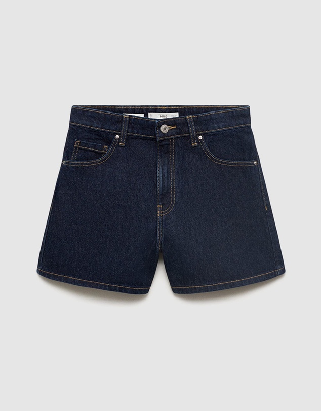 M.N.G - High-Rise Denim Shorts