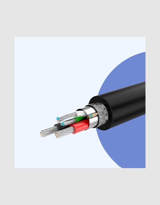 Ugreen - UGreen USB 2.0 Male to Micro USB Data Cable 0.5M 480Mbps Black