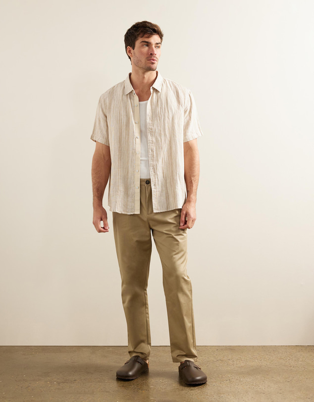AERE - Organic Cotton Straight Leg Chinos