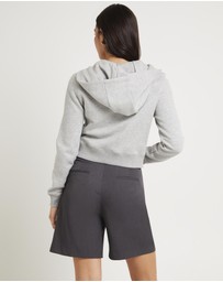 Insight - Nalo Cropped Fleece Hoodie